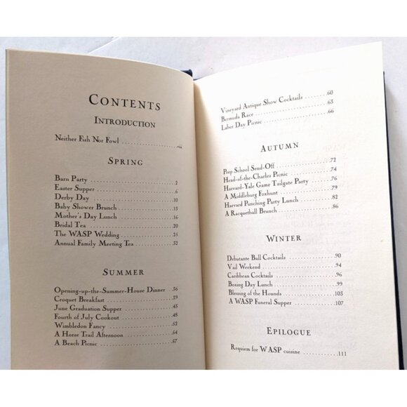 The Wasp Cookbook Alexandra Wentworth Hardcover Warner Books First Printing 1997 - Picture 7 of 15